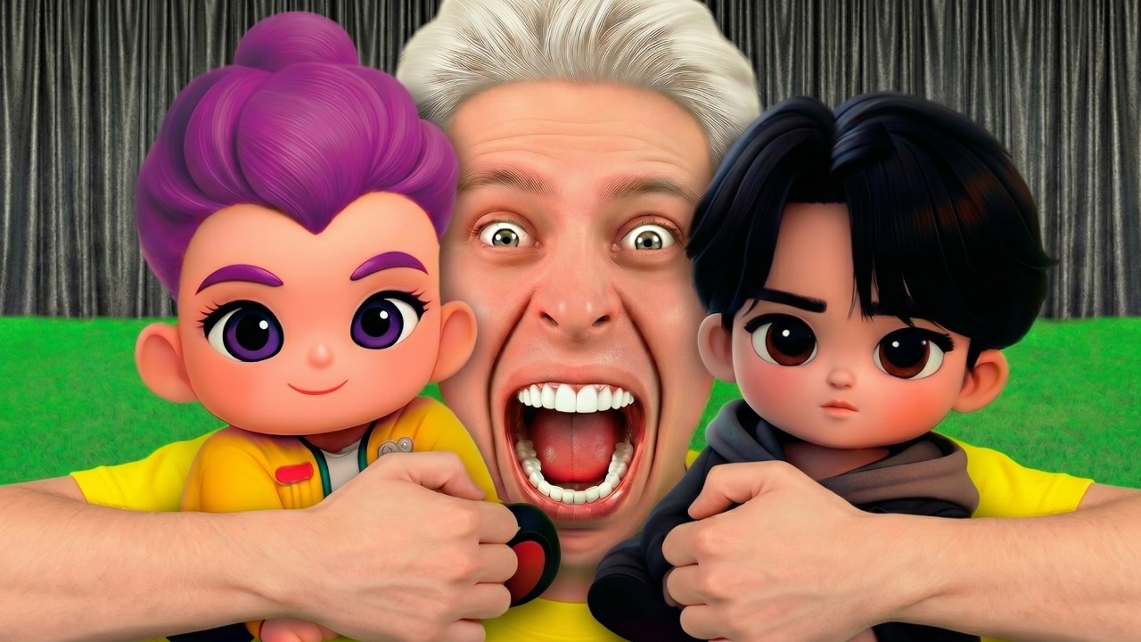 НИКОГДА НЕ ЗВОНИ BABY KPOP DEMON HUNTERS и BABY Saja Boys в 3:00 ночи!