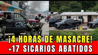 KAIBIL OPERATION IN TECÚN UMÁN CITY: 17 CJNG HITMEN ELIMINATED