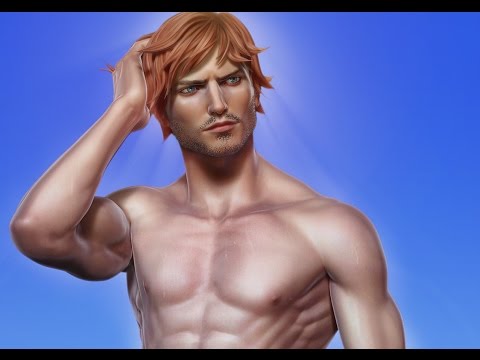 Beach Bro sculpt timelapse