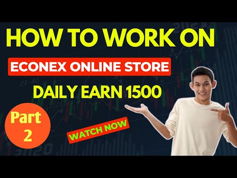 Econex Store How to work on Econex online store | Econex k online store par kesy ...
