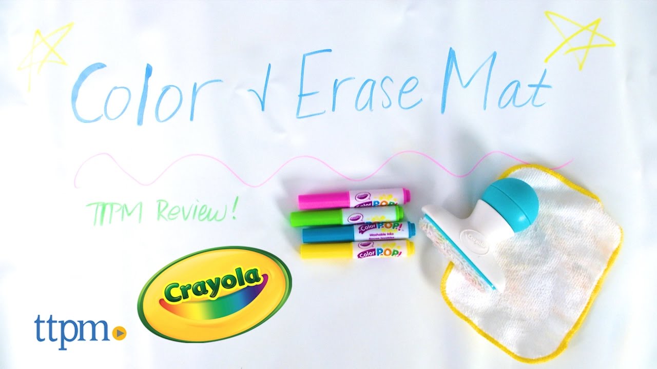 Crayola Color & Erase Reusable Mat