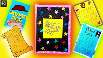 Business Studies Project Class 12 | Principle of Management and application on Pizza hut |#commerce