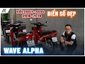 Honda Wave Alpha đời đầu 2003 chữ cong, 2004, 2016, 2019 biển số đẹp Ngũ Quý | Alo Xe