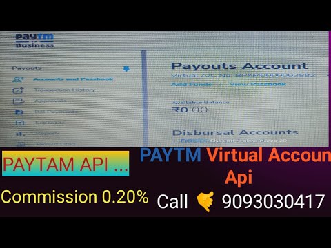 How to Paytm Api // virtual account api // paytm wallet API