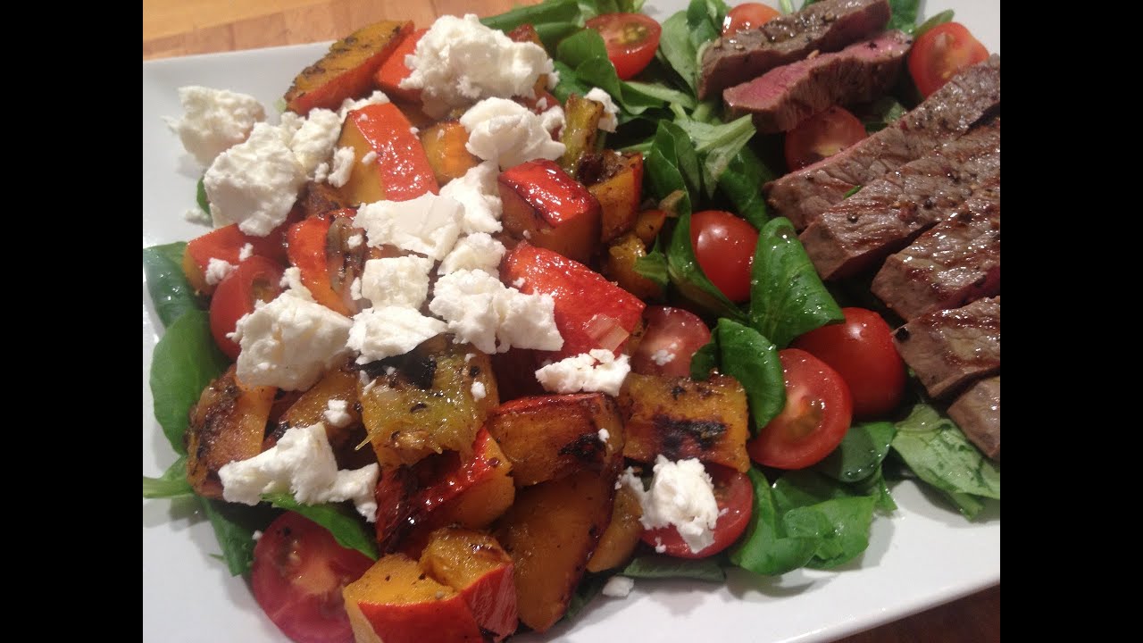 Feldsalat mit gebratenem Hokkaido Kürbis - Casual Kitchen