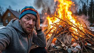 СОЖГЛИ ПОЛ УЧАСТКА. РАСЧИСТИЛИ ЗАВАЛЫ ЗА 1 ДЕНЬ! ПОПОЛНЕНИЕ НА ХОЗЯЙСТВЕ.