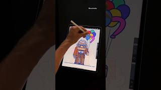 Magic Outline Brush in Procreate! ✍️✨ #procreate #procreateart