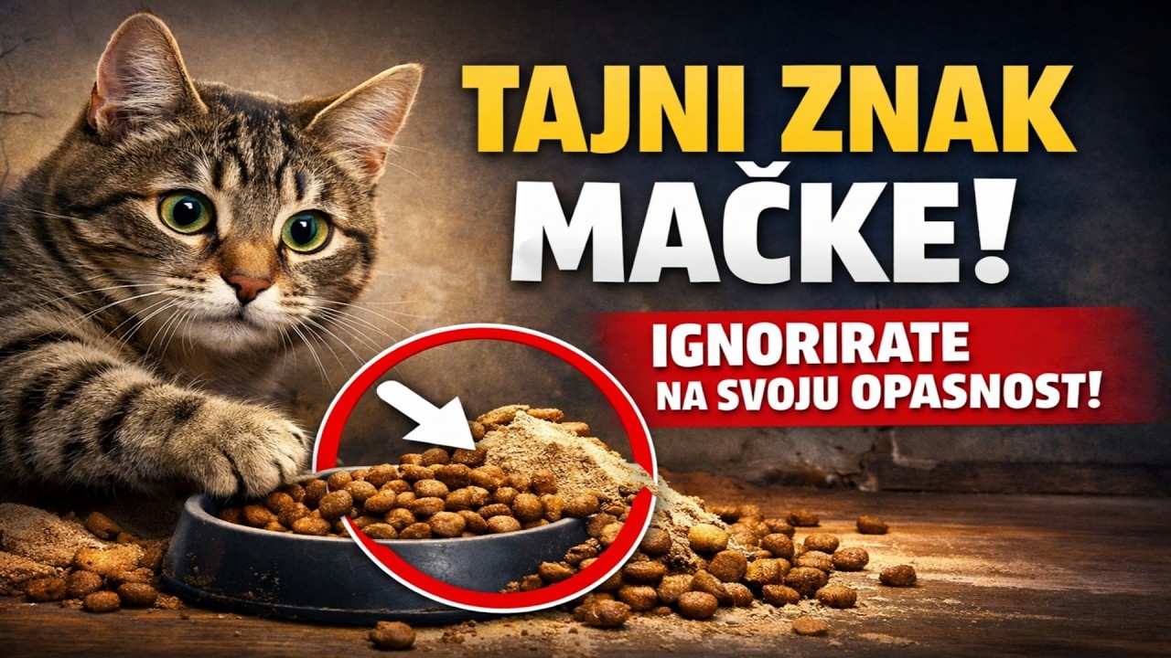 Vaša mačka ZAKOPAVA HRANU? 🙀 OVO je TAJNI znak koji ignorirate na VLASTITU odgovornost!
