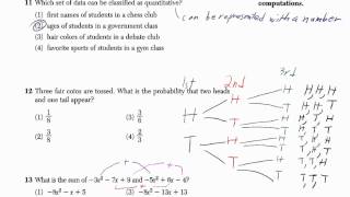 #11 Integrated Algebra Regents January 2012