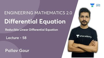 Reducible Linear Differential Equation | Differential Equation | Engineering Mathematics 2.0