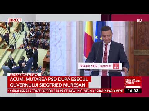 Grindeanu: They knew they didn't have a majority. They insisted on this sad spectacle