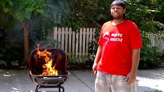 StonerMaine Fires Up The Grill To Make Infused Jerk Chicken Alfredo Courtesy Of Mystic Greenz