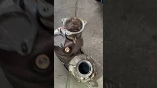Audi A4, чистка катализатора и сажевого фильтра #berlin #automobile #mechanik #kfz #сто