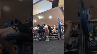 Week 13 Bench. Set 1. 100kgs. #power #rehabilitation #benchmobent #weightloss