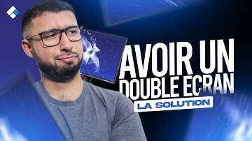 Comment connecter un écran externe à un PC pour avoir un double écran ? [Tuto]