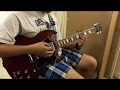 Converge  the saddest day guitar cover