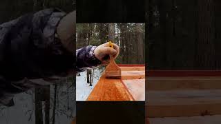 Snowmobile Camper — Homemade Heating System in the Freezing Ice | By @ArtSportArtSport