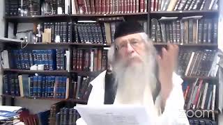 הרה"ג הרב ווכטר שליט"א כ"ג שבט תשפ"א - תורה אור מאמר ד"ה חייב איניש לבסומי חלק ו'