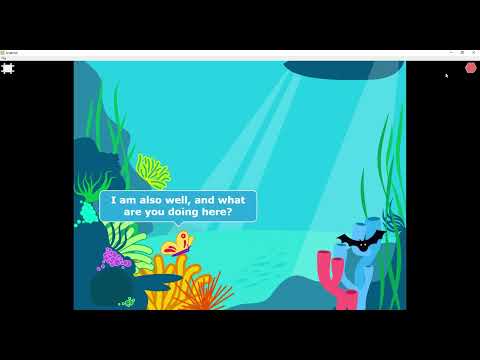 ScratchJr Coding Project Demo for Kids |  Start on Message and Send Message  Block of ScratchJr