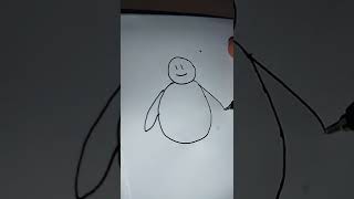 Fat Man Drawing