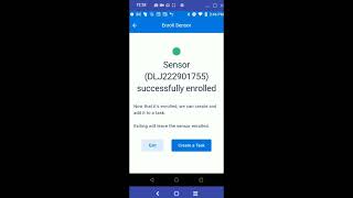 تطبيق تجريبي لأجهزة استشعار درجة الحرارة الإلكترونية ZS300 | Zebra screenshot 1