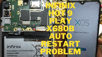 infinix hot 9 play x680b auto restart problem solution