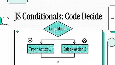 Conditional constructs in JavaScript: How to make code make decisions 🎯
