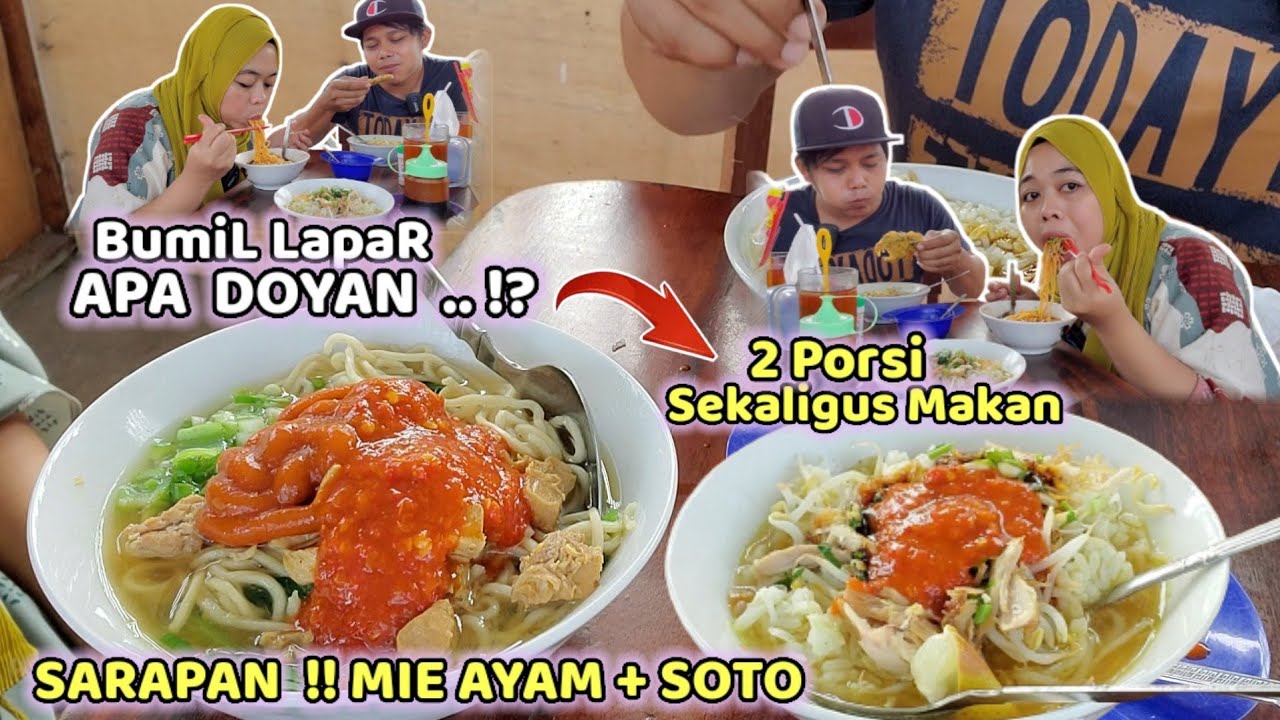 Sarapan Sekaligus 2 Porsi ‼️ BumiL Lapar - Apa Doyan !!??