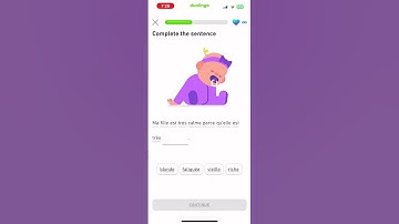 Let’s learn French with Duolingo #beginner section 5:adventurer unit 7 #shorts #français #france