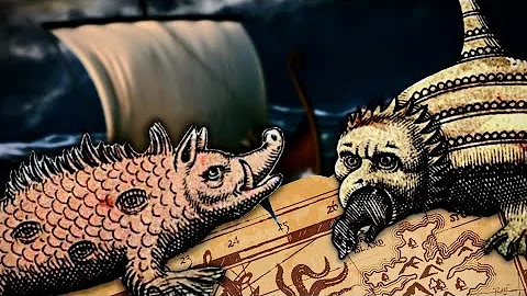Exploring The Bizarre Sea Monsters of Medieval Maps | Carta Marina