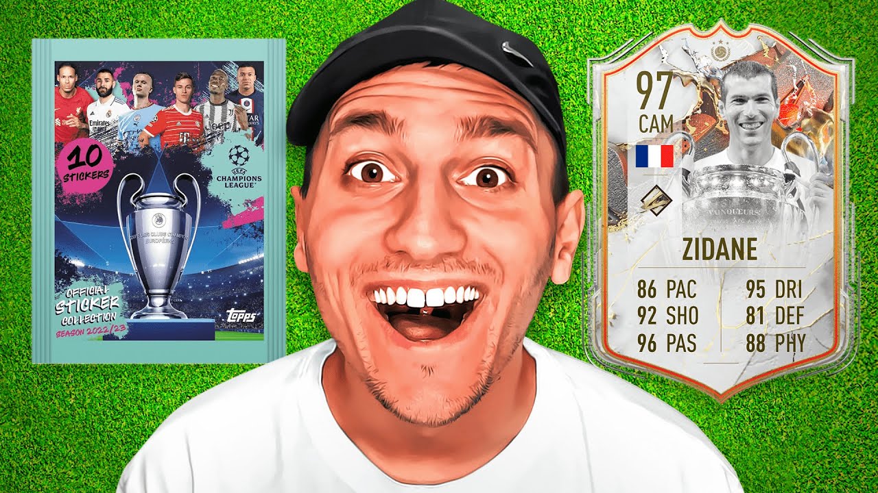 Football Stickers Chose My Team YouTube