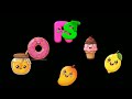 Fantastic ABC Song with Fruits and food🍎 Alphabet for Toddlers | My First Word ABC