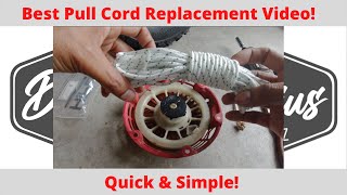 Mini Bike Pull Cord Replacement Video | Quick & Simple | GX200 | Predator 212