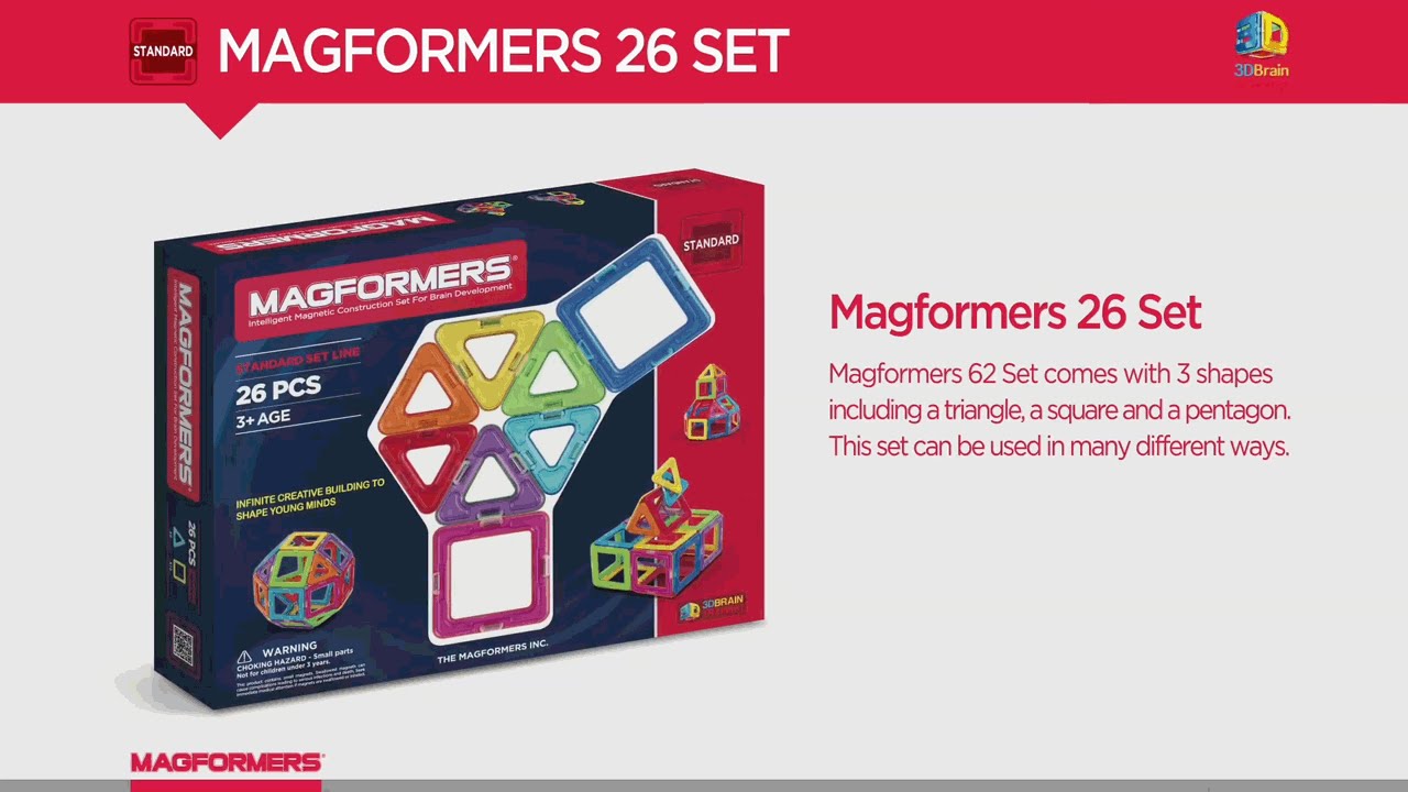 Magformers Neon 26-piece Set - 9630835