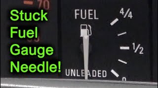 DeLorean Stuck Fuel Gauge Needle
