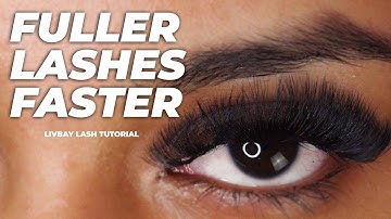 Want to Lash Faster? Try using promade fans on your Volume Lash Sets