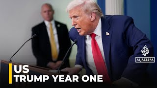 Press Briefing On The One-Year Mark Into Trumps Second Term In Office In Washington