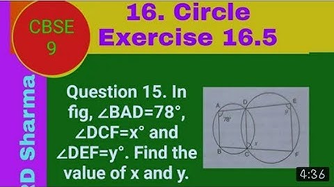 RD sharma class 9 ecercise 16.5 chapter circle question no  15#navdeepsir #trending #math
