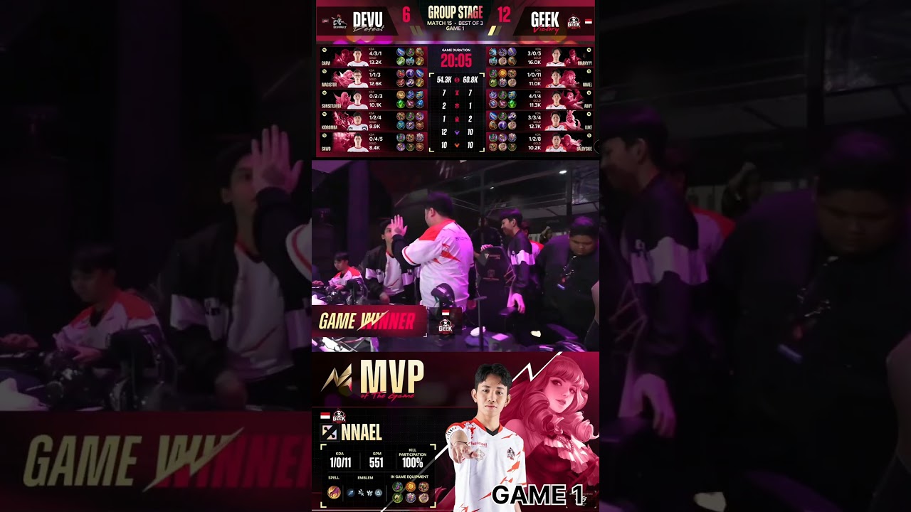 M5 GEEK VS DEVU Group Stage - 5 Dec 2023 