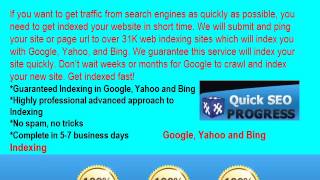 %100 Google, Yahoo and Bing Indexing- Guaranteed Indexing in Google, Yahoo and Bing screenshot 4