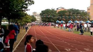 20141126 過埤運動會60公尺賽跑第二名