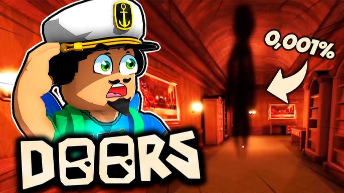 DOORS - A VERDADEIRA HISTÓRIA DO HALT  O MONSTRO CARA DE SACOLA  - ROBLOX  