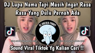 DJ LUPA NAMA TAPI MASIH INGAT RASA || DJ ORANG BARU LEBE GACOR VIRAL TIKTOK TERBARU 2025