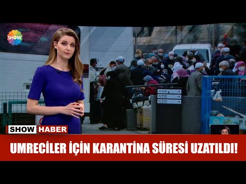 Umreciler için karantina süresi uzatıldı!