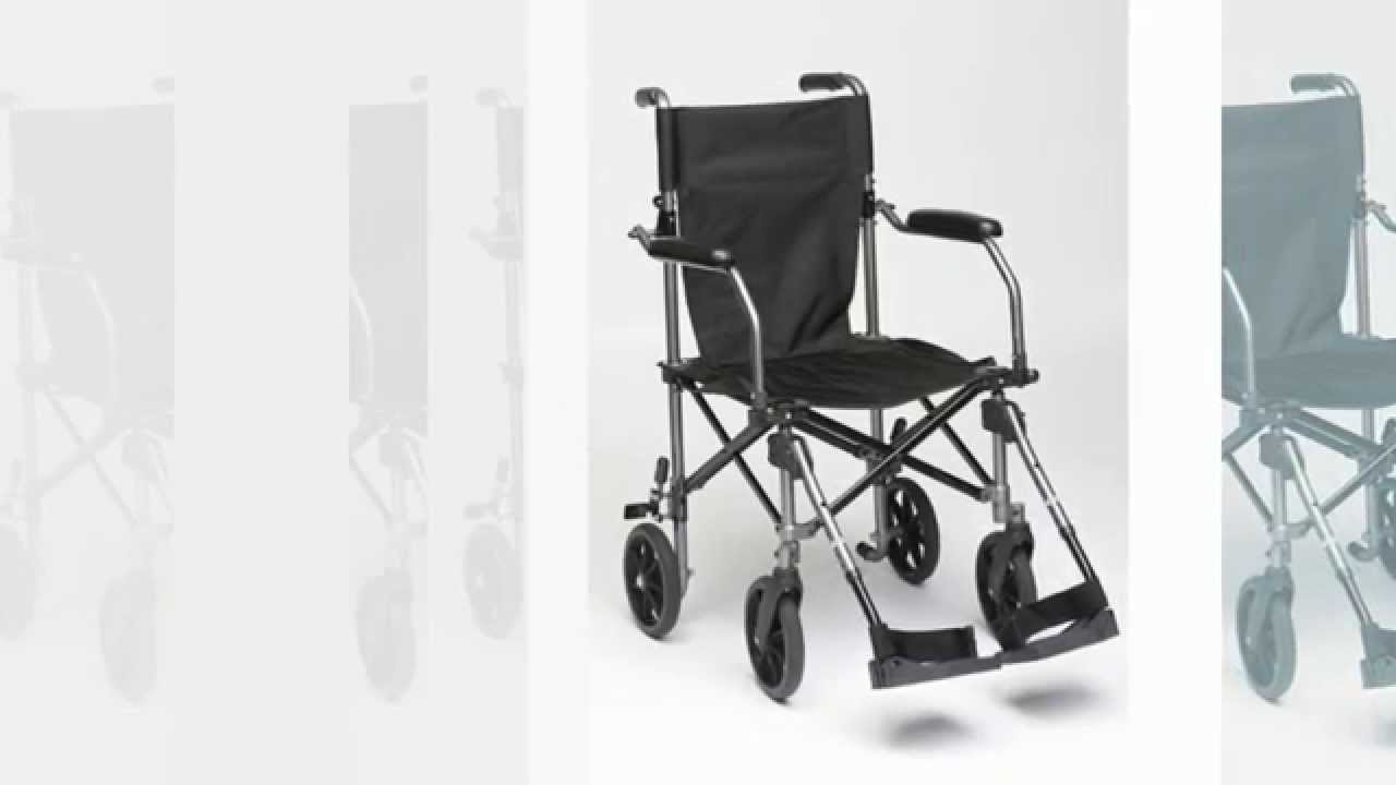 Drive Enigma Travelite Aluminium Transport Wheelchair YouTube
