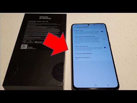Can you Turn OFF 5G in the UNLOCKED S21 using AT&T? Model SM-G996U1 @Robrob007
