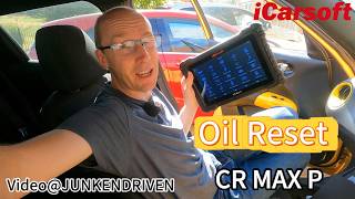 iCarsoft CR MAX P Oil Reset Full Demo — How to Reset the Oil Service Light on a Real Car (2026) screenshot 3