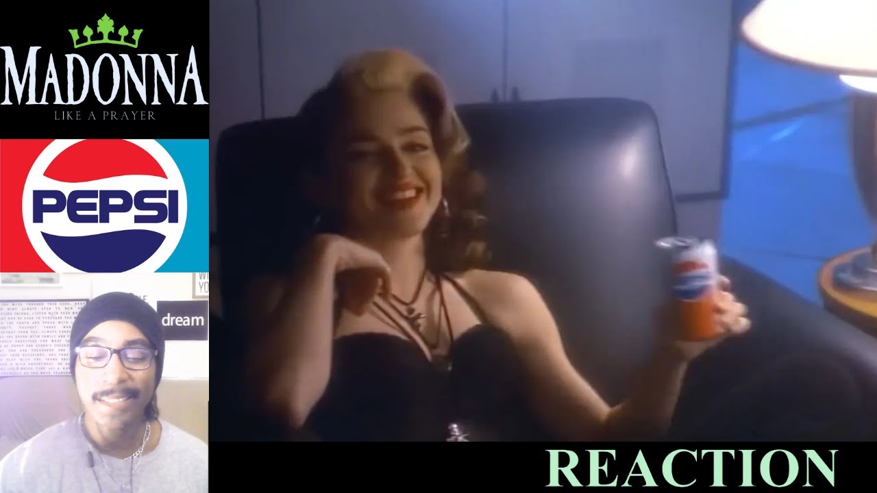 Like A Prayer Pepsi Commercial - Madonna | FIRST TIME VIEWING REACTION ...