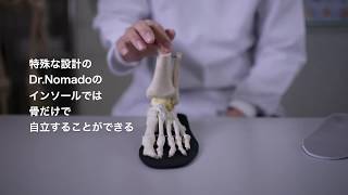 「身体を整えるインソール！」Dr.NOMADO 紹介動画