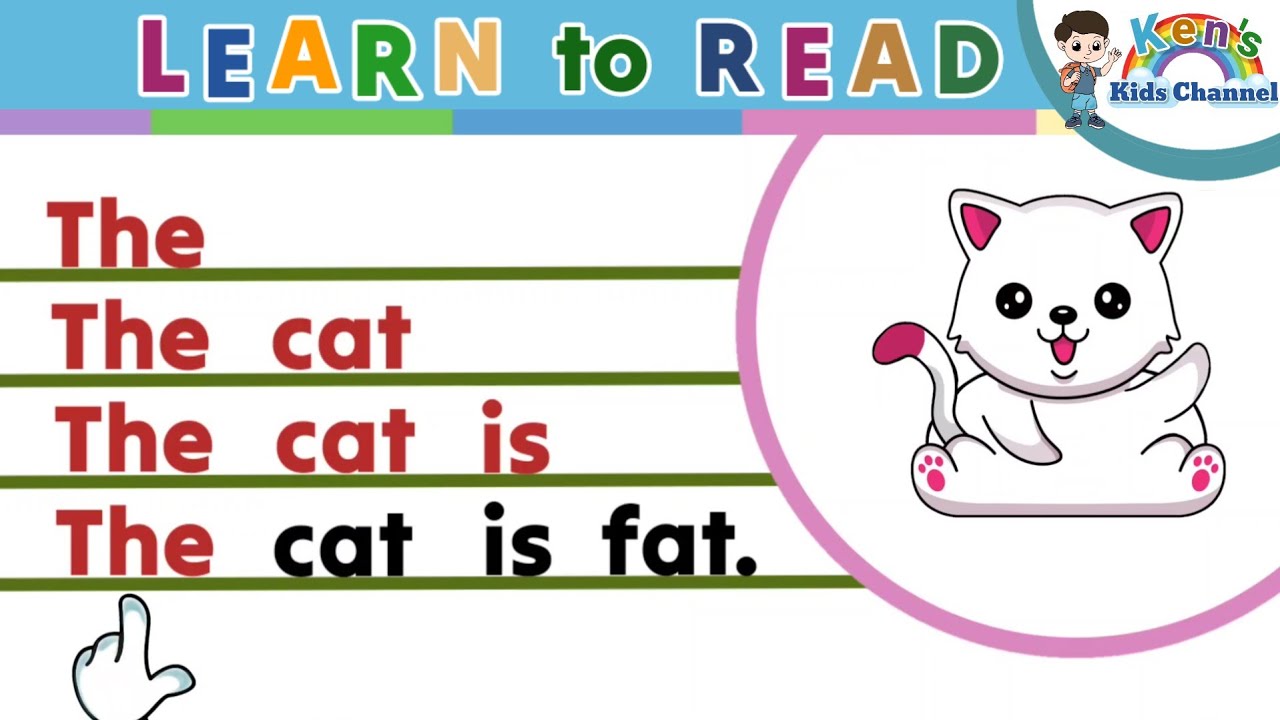 Learn to Read Simple Sentences for Beginners | English Reading Lesson ...